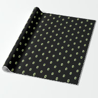 Checkered Pattern Blush Pink and Hunter Green Wrapping Paper, Zazzle in  2023