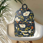 Dark Minimalist Floral Printed Backpack<br><div class="desc">Dark Minimalist Floral Printed Backpack - Elevate your everyday style with our Minimalist Floral Printed Backpack. Crafted for those who appreciate simplicity and elegance, this backpack features a sleek, streamlined design adorned with a subtle floral print that adds a touch of nature-inspired beauty without overwhelming the overall look. Made from...</div>