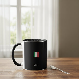 Dark Mode Matte Black Ceramic Mug Custom