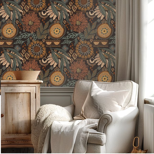 Dark Moody Botanical Wallpaper (Creator Uploaded)