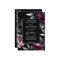 Dark moody burgundy flowers elegant all in one