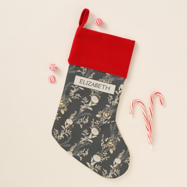 Dark Moody Christmas Stocking  (Front)