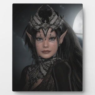 Dark Moon Princess Plaque