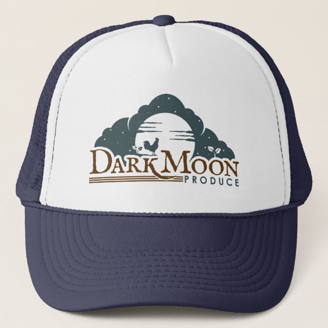 Dark Moon Produce Trucker Hat (Front)