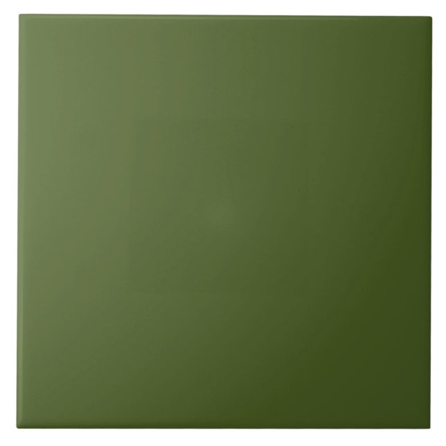 Dark Moss Green tile (Front)