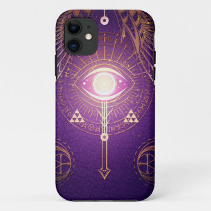 Dark Mystical Arcane Eye of Eternity iPhone 11 Case