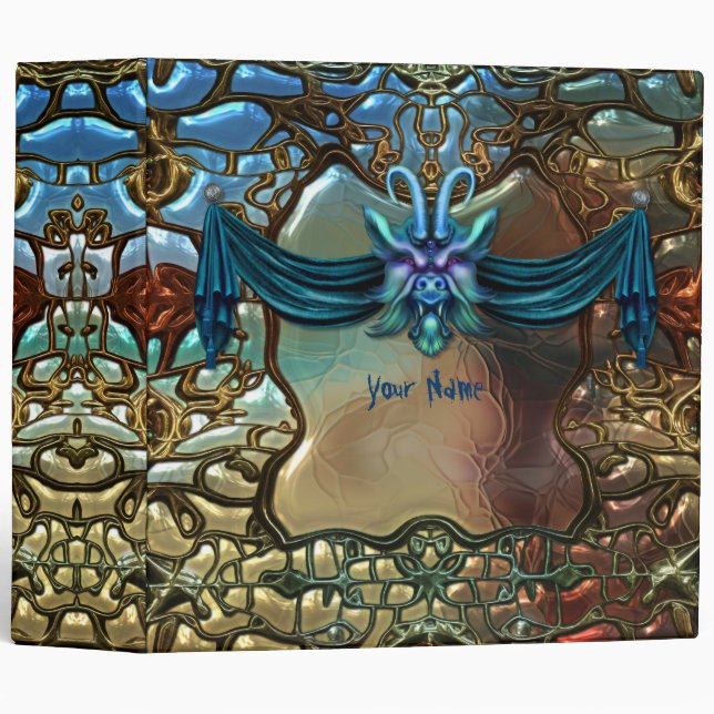 Dark Myths Gargoyle 2 Binder (Front/Spine)