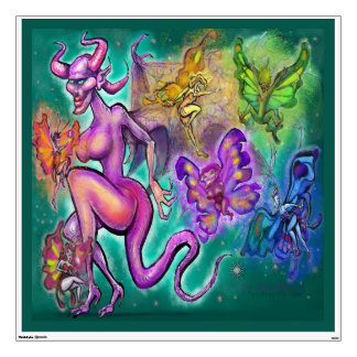 Dark n Light Fae Wall Decal