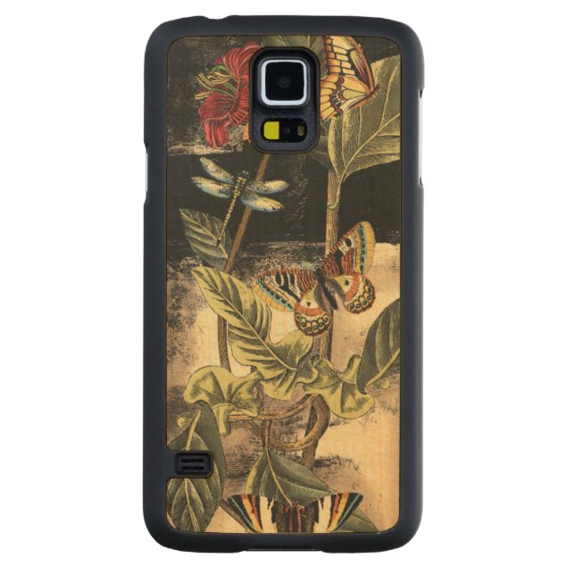 Dark Nature Scene by Vision Studio Carved Maple Galaxy S5 Slim Case (Back)