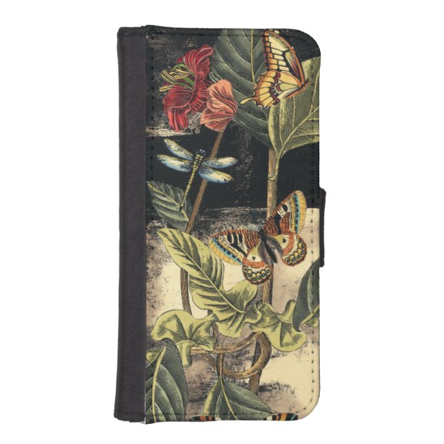 Dark Nature Scene by Vision Studio iPhone Wallet Case (Front)