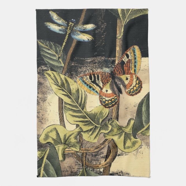 Dark Nature Scene by Vision Studio Kitchen Towel (Vertical)