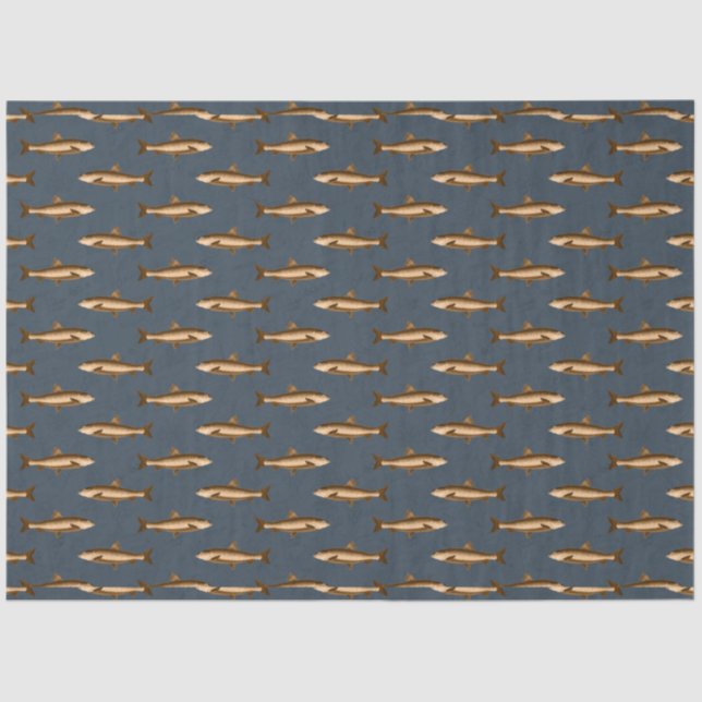 Dark Nautical Series Design 2 Tissue Paper (Front)