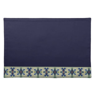 Dark Navy Blue Cloth Placemat