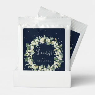 Dark Navy Snowberry+Eucalyptus Bridal Shower Margarita Drink Mix