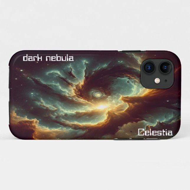 Dark Nebula Customizable  Case-Mate iPhone Case (Back (Horizontal))