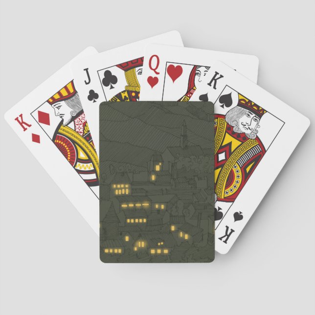 Dark night poker cards (Back)