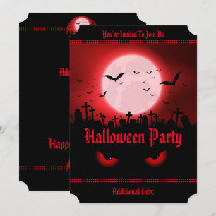 Dark Night Watchers Invitation