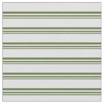 Dark Olive Green and Lavender Lined Pattern Fabric