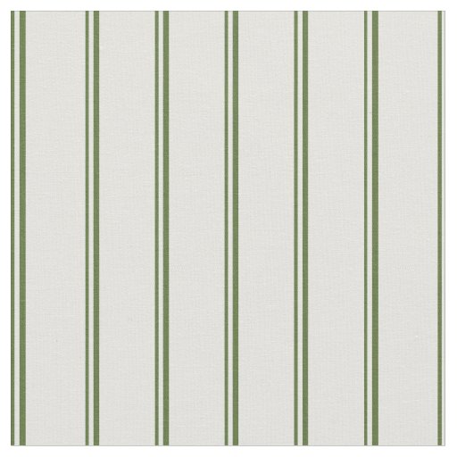 Dark Olive Green and Light Cyan Lines Fabric