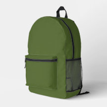 Dark Olive Green Backpack