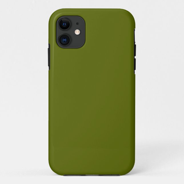 Dark Olive Green iPhone 5 Custom Case-Mate ID Case (Back)