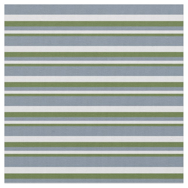 Dark Olive Green, Lavender & Light Slate Gray Fabric (Close Up)