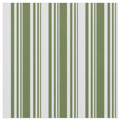 Dark Olive Green & Lavender Lines/Stripes Pattern Fabric