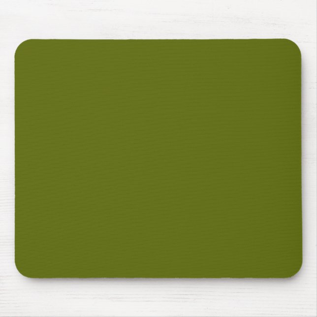 Dark Olive Green Mousepad (Front)