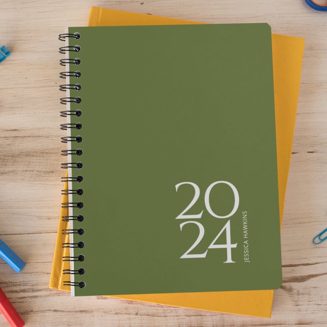 Dark Olive Green Personal Weekly Planner (Creator Uploaded)