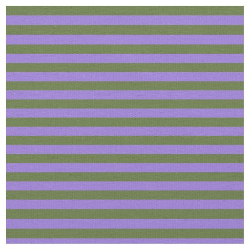 Dark Olive Green & Purple Colored Pattern Fabric