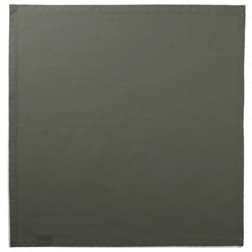 Dark Olive Green Solid Color _ Colour _ Hue Cloth Napkin