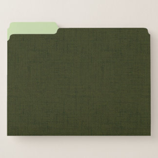 Dark olive textured file folder