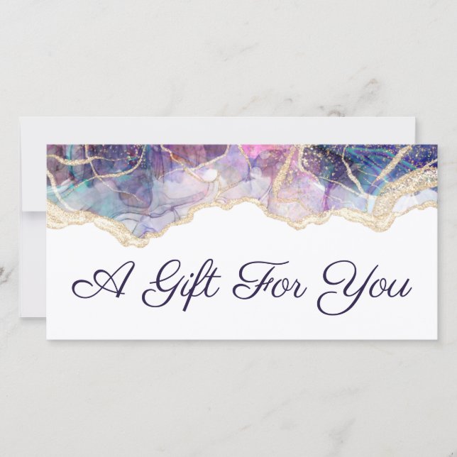 dark opal gift certificate (Front)