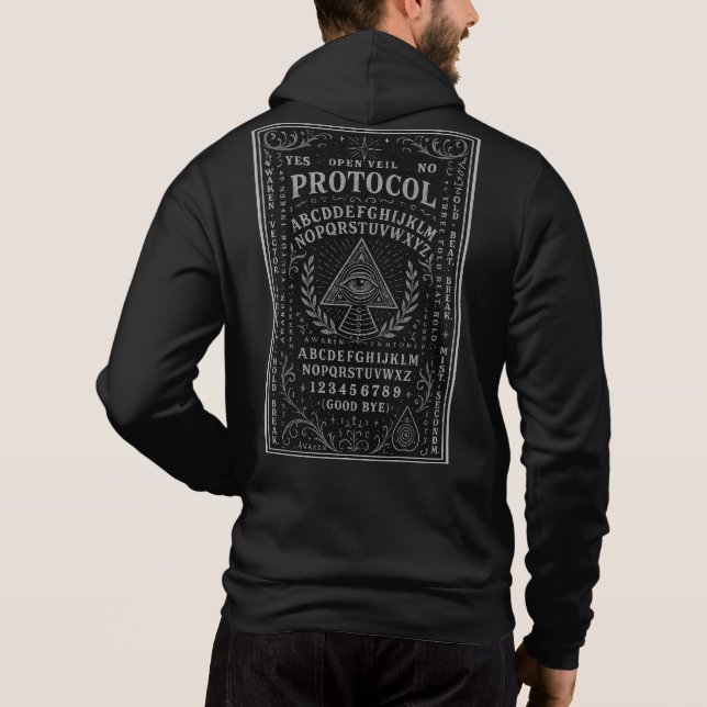 Dark Ops Mandala Speaker Sigil Hoodie (Back)
