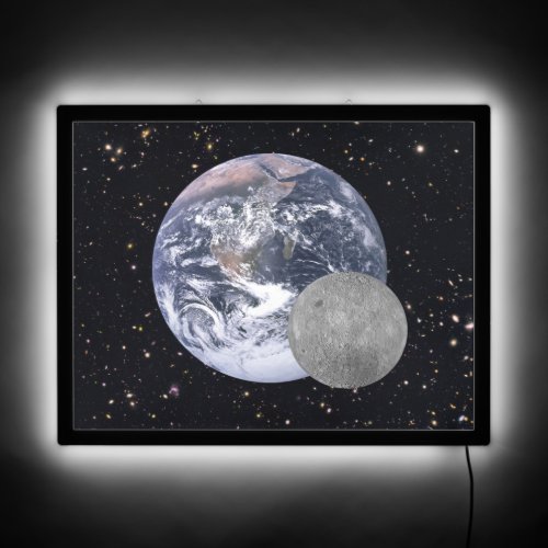 Dark or Far Side of the Moon Starry Sky LED Sign