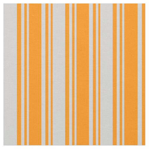 Dark Orange and Light Grey Striped/Lined Pattern Fabric