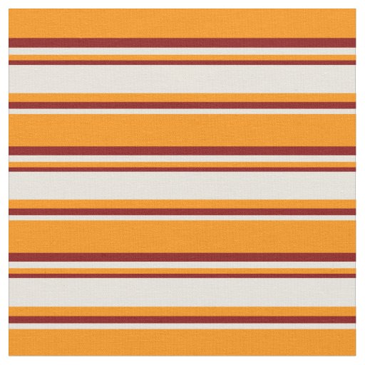 Dark Orange, Beige, and Maroon Pattern Fabric
