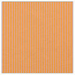 [ Thumbnail: Dark Orange & Dark Salmon Colored Lines Fabric ]