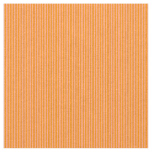 Dark Orange & Light Salmon Lined Pattern Fabric