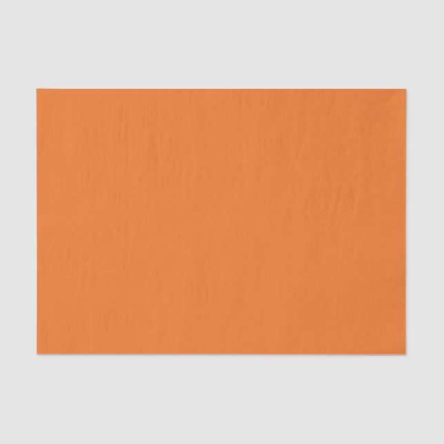 Dark Orange Tissue Paper (Front)
