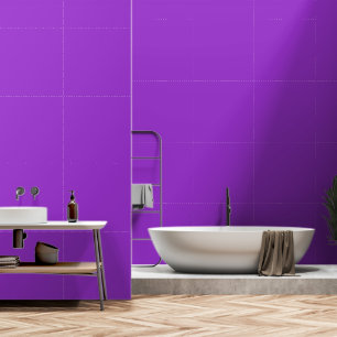 Dark Orchid Color Peel and Stick Removable Vinyl Wallpaper