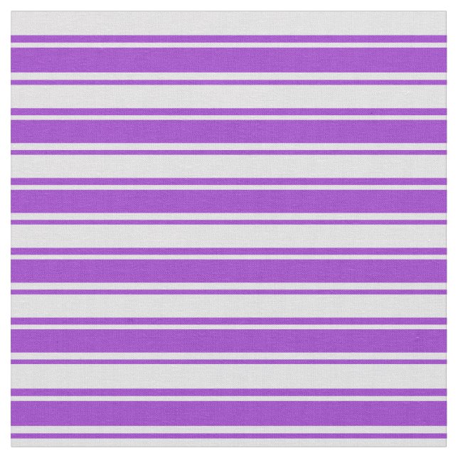 Dark Orchid & Lavender Colored Stripes Fabric (Close Up)