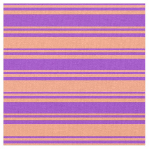 Dark Orchid & Light Salmon Pattern Fabric