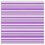 Dark Orchid &amp; Light Yellow Colored Lined Pattern Fabric