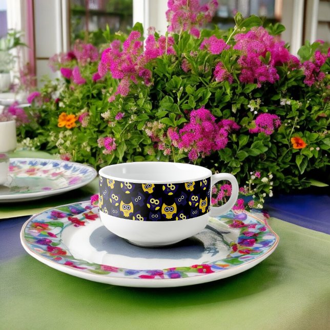 Dark Owl  Soup Mug (Soup Mug)