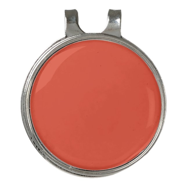 Dark Peach,Dirty Pink,Dusty Pink, Golf Hat Clip (Front)
