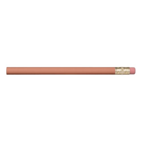 Dark Peach solid color  Pencil