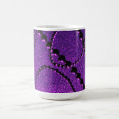 Dark Pearls with Purple Metallic Fleck Coffee Mug (Center)
