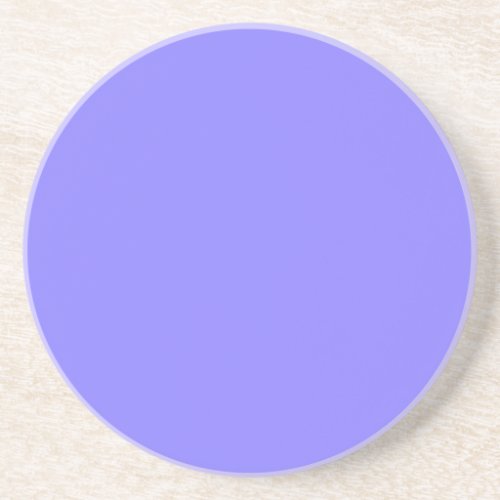 Dark Periwinkle Color Background Purple Violet Coaster