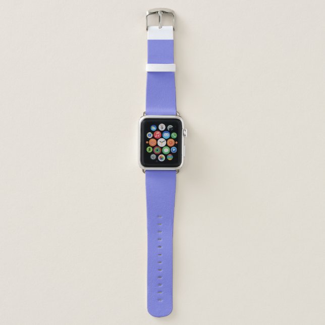 Dark Periwinkle Purple Apple Watch Band (Front)